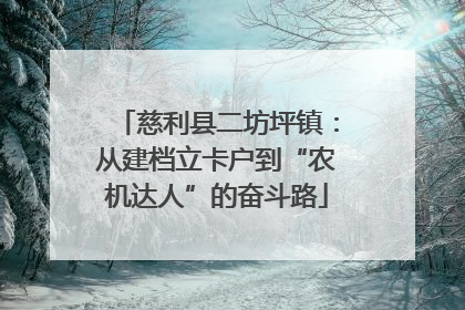 慈利县二坊坪镇：从建档立卡户到“农机达人”的奋斗路